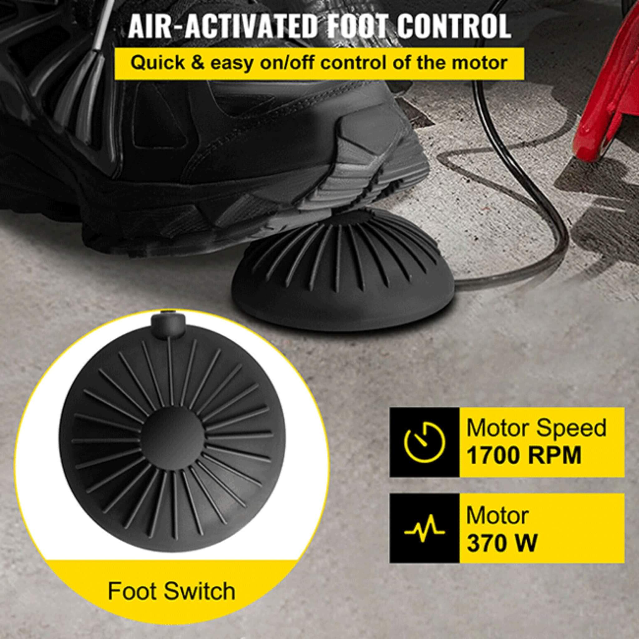 [100FT X 3/8"] Electric Sewer Drain Cleaner Snake Clog Machine W/ Cutter (SAK53785)