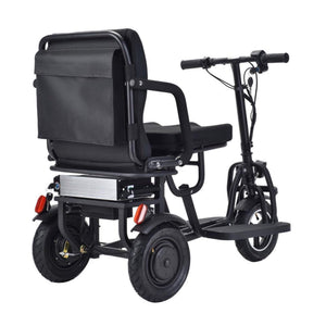 EZG 3-Wheel Electric Heavy Duty Lightweight Powered Mobility Scooter For Adults, 280LBS (SAK47361)