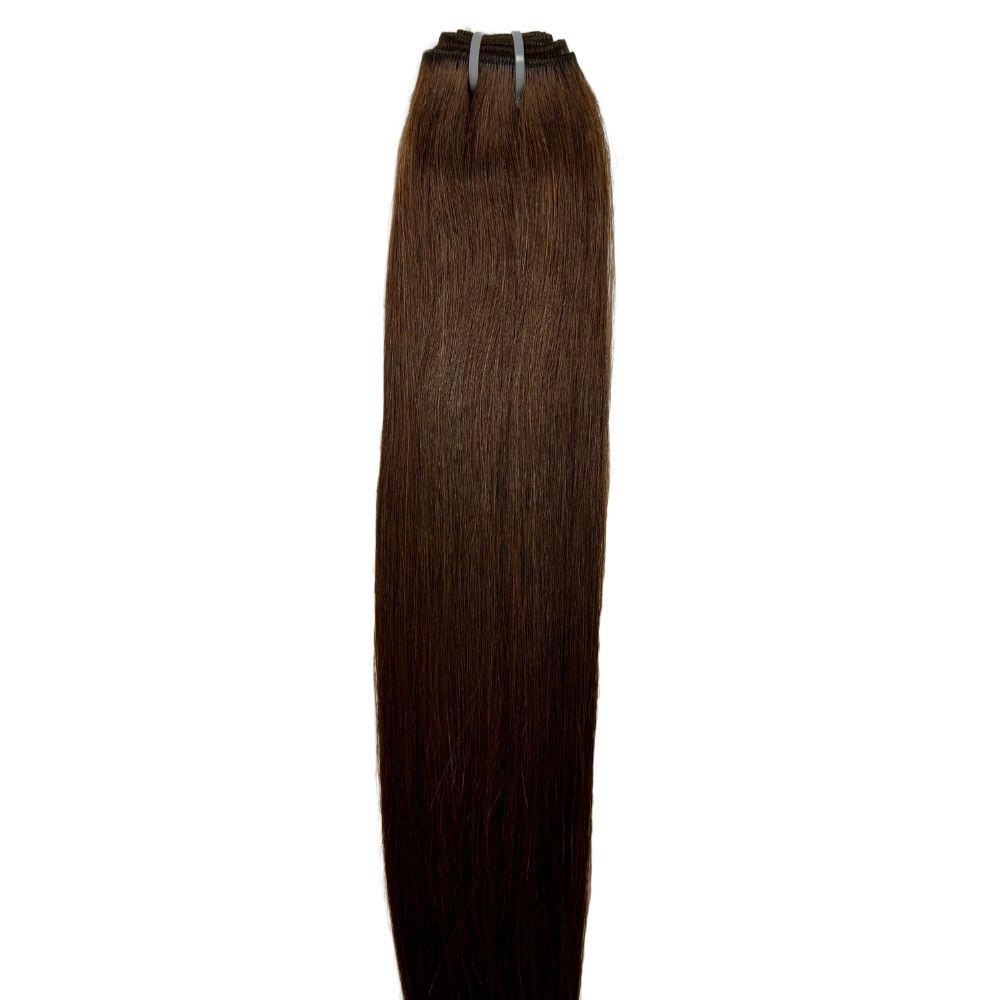 Raw Dark Brown Straight 100% Human Hair Bundles