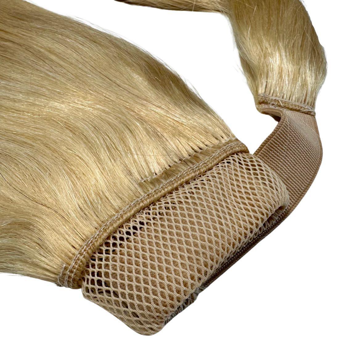 Bleach Blonde 100% Human Hair Ponytail Extension