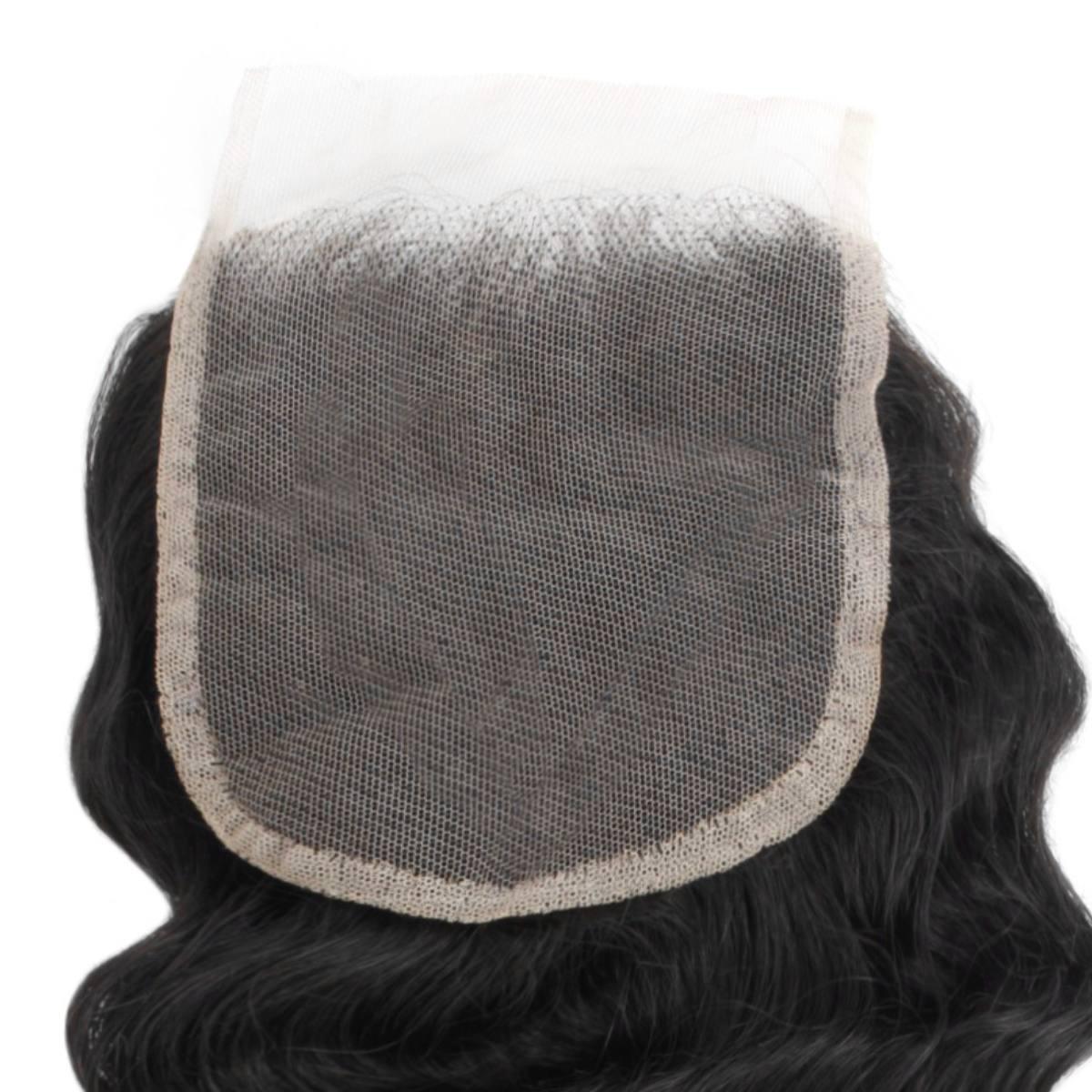Deep Wave 4x4 Transparent Lace Human Hair Closure