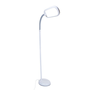 63"H Slim Design LED Bright Reader Natural Daylight Full Spectrum Floor Lamp Grey