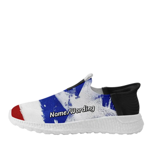 Patrioticustom Personalized America Flag Shoes, Flyknit Slip-On Shoes, Custom CoolCustomize Shoes,FN-007-23020082