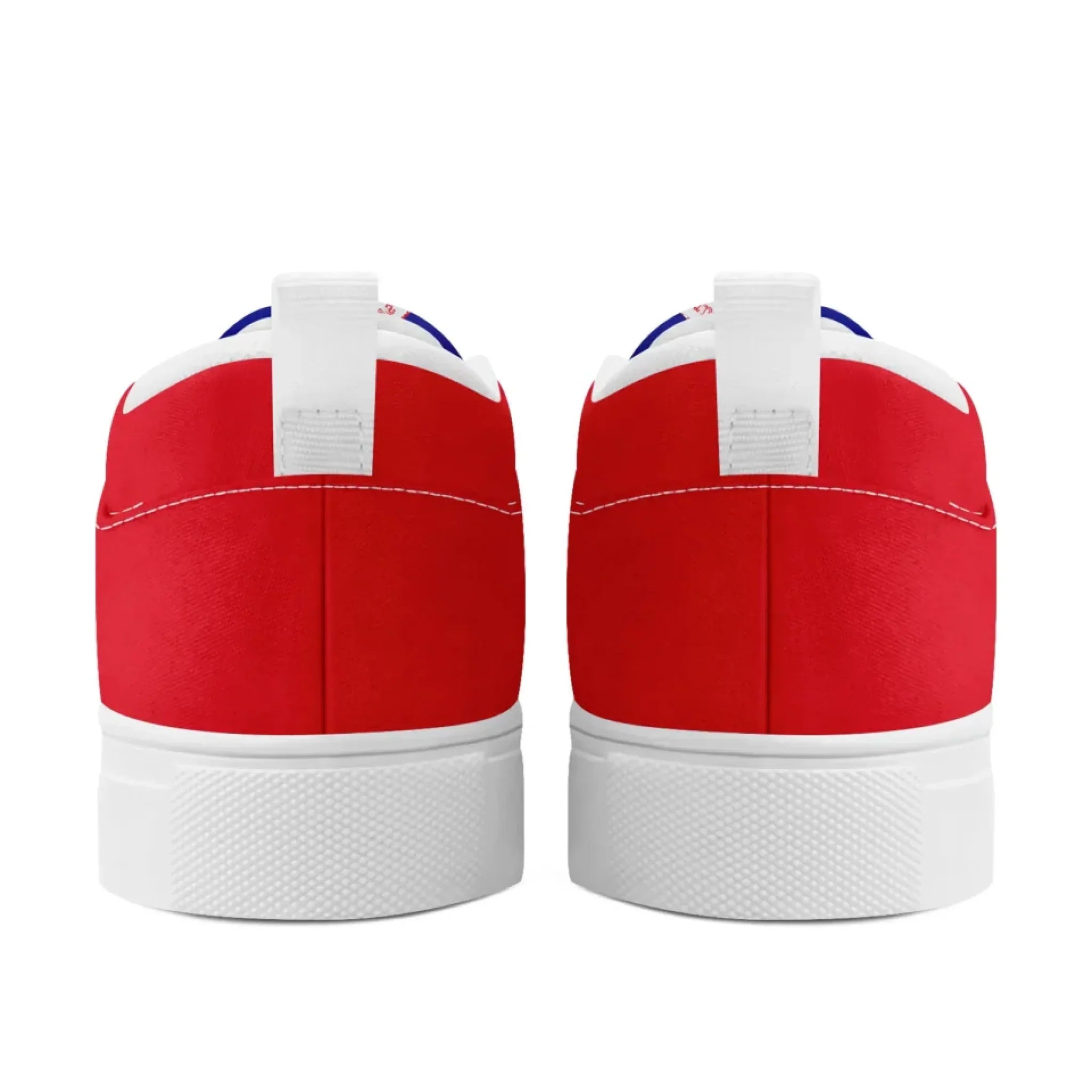 Personalized France Flag Sneakers, Custom Canvas Shoes, Pride Slip On Shoes