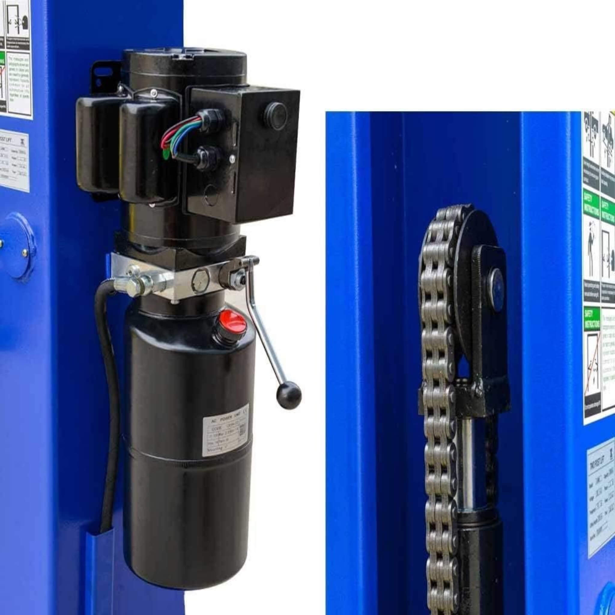 9K LBS Heavy Duty 2 Post Car Auto Truck Vehicle Garage Hoist Lift (SAK81625)