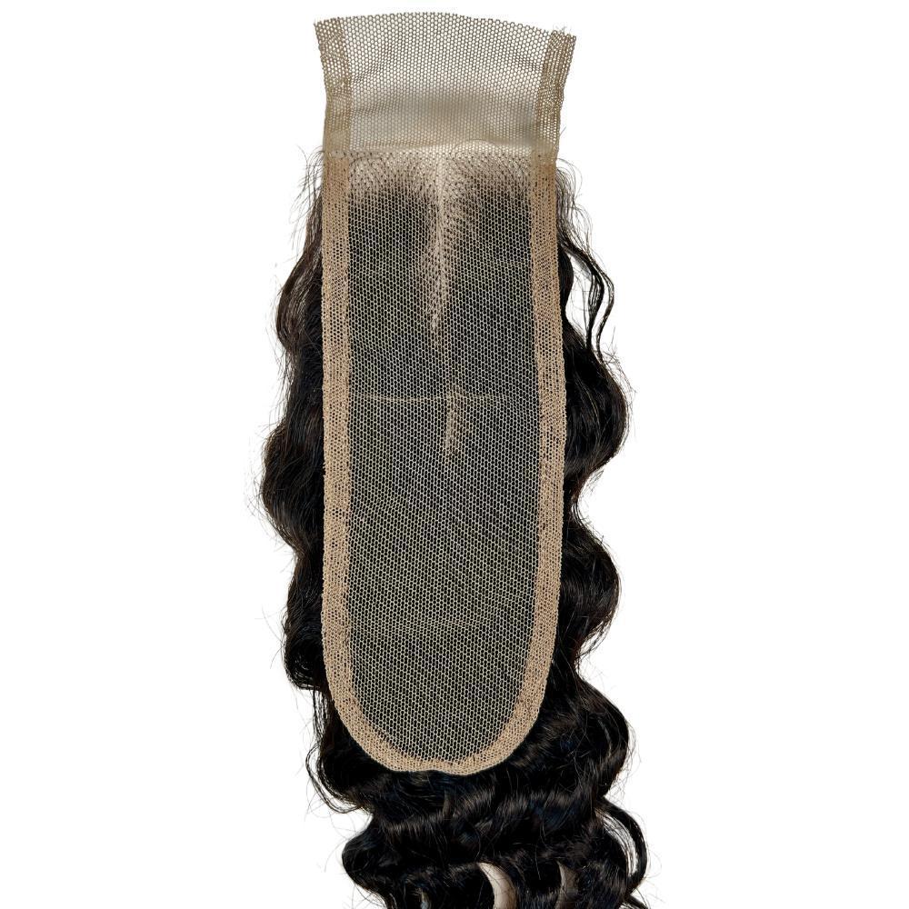 Deep Wave 2x6 Transparent Lace Human Hair Closure
