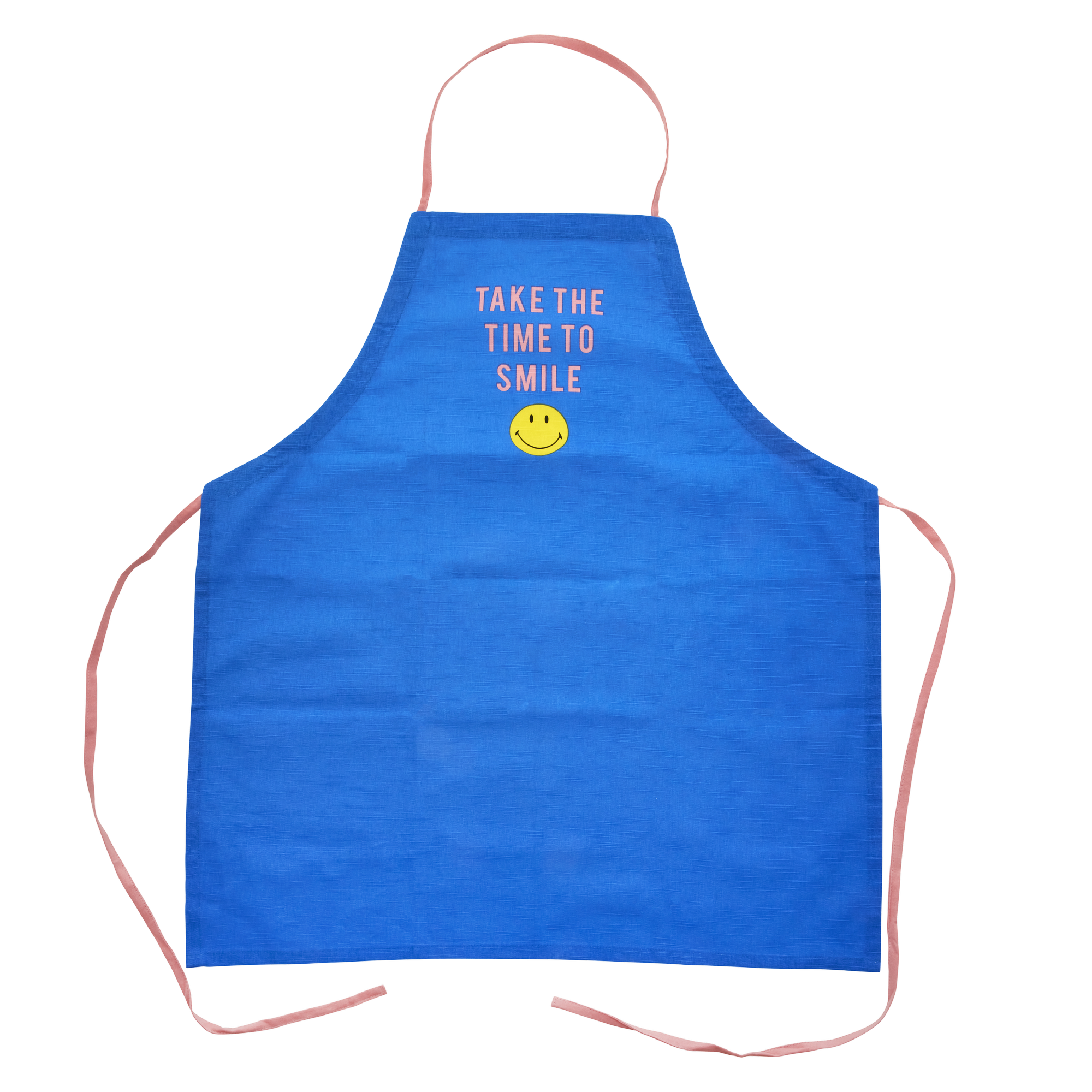 Cotton Apron - Blue - Smiley®