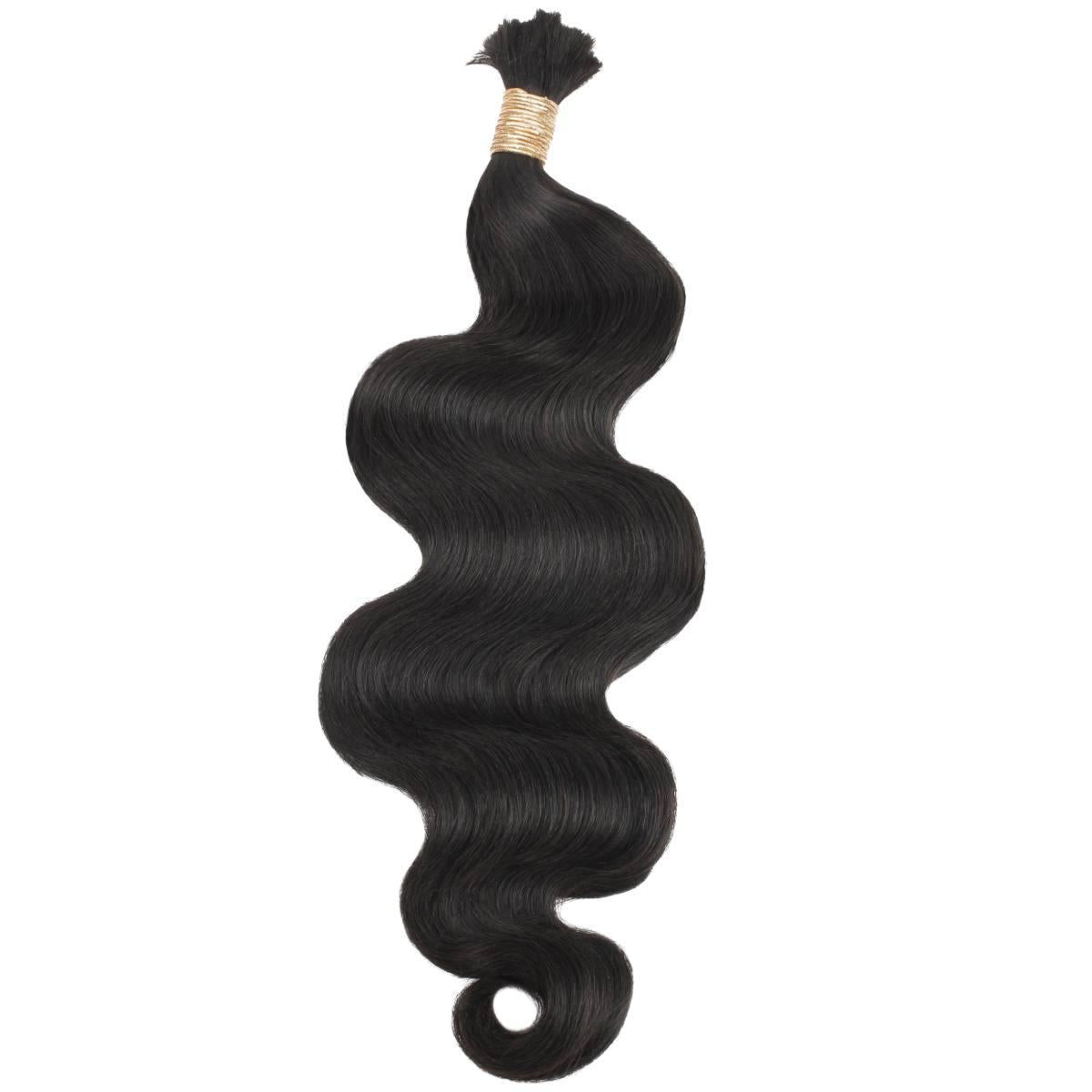 Body Wave Bulk 100% Human Braiding Hair