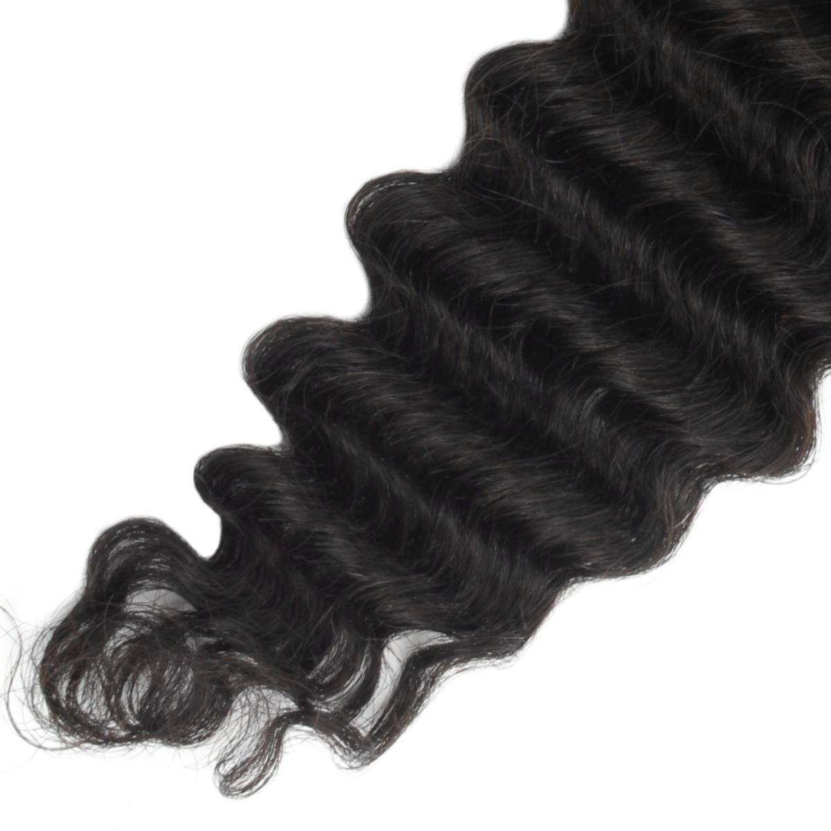 Deep Wave 4x4 HD Lace Human Hair Closure