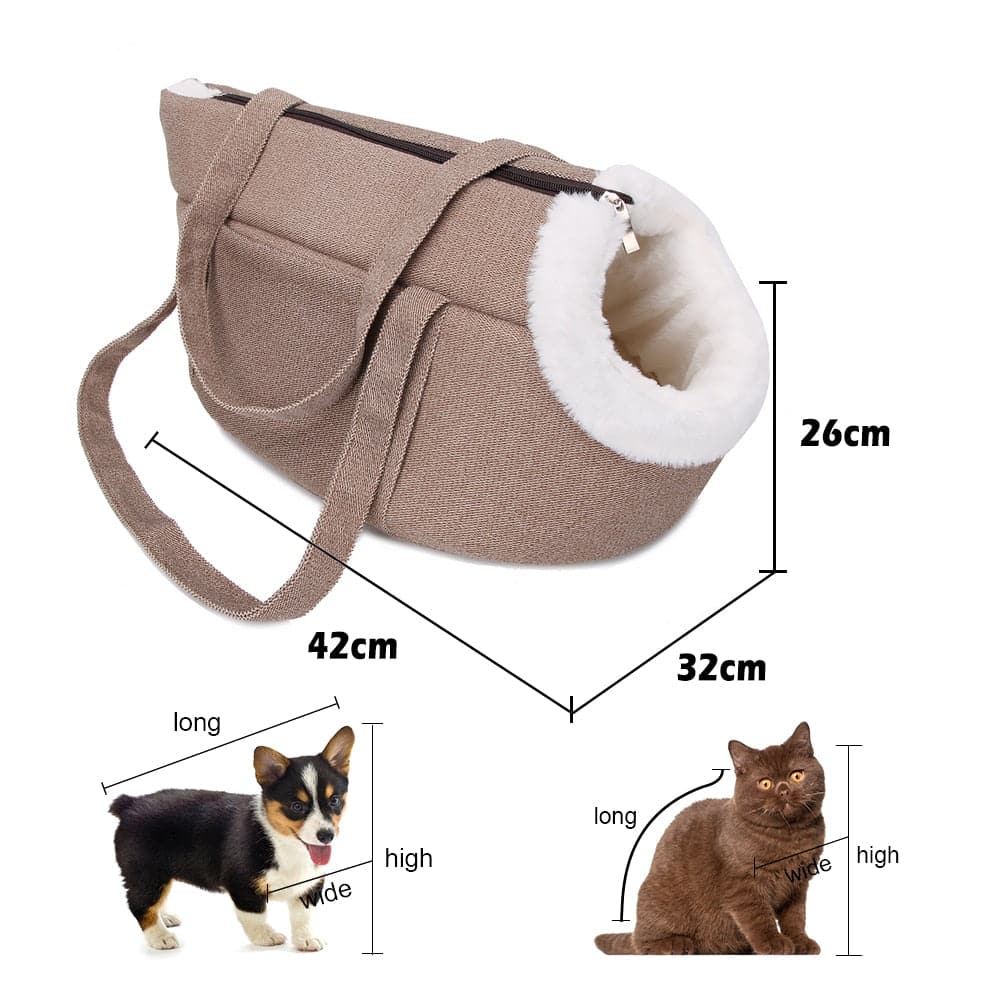 Pets Carrier for Cat Carrying Bag for Cat Backpack Panier Handbag for Cats Travel Plush Cats Bag Bed Puppy Pet Cat Accessories
