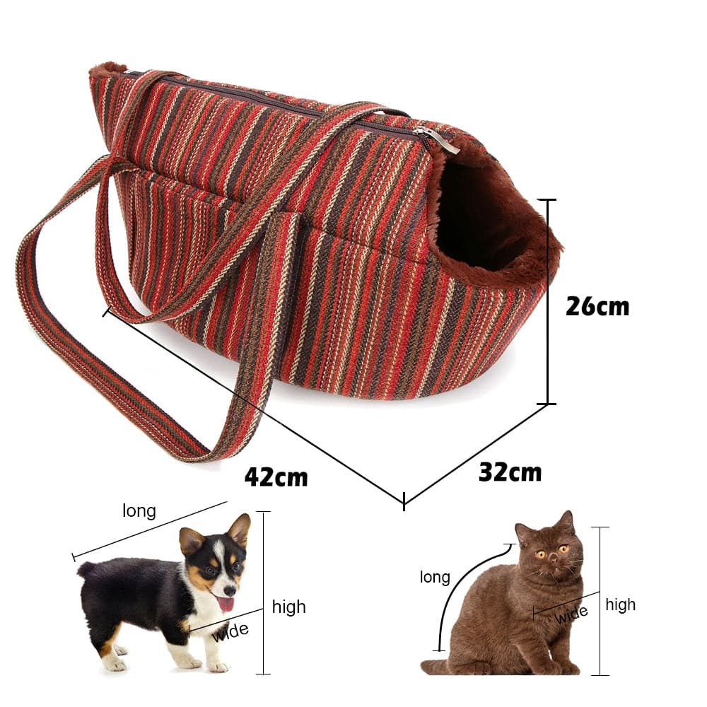 Pets Carrier for Cat Carrying Bag for Cat Backpack Panier Handbag for Cats Travel Plush Cats Bag Bed Puppy Pet Cat Accessories