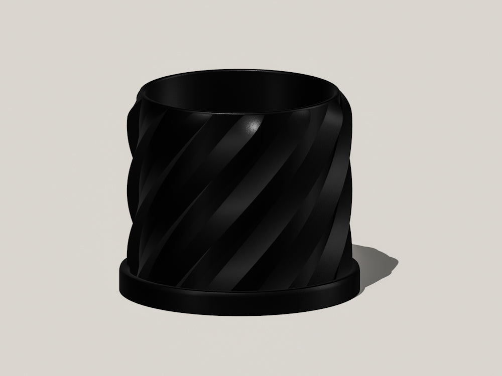 Thicc Spiral Plant Pot