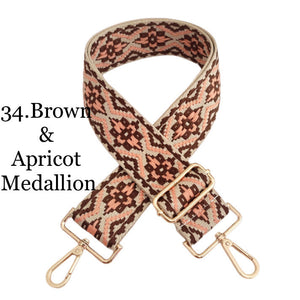 The Atlas | Zippered Sling Bag (Brown) - Pick Your Strap