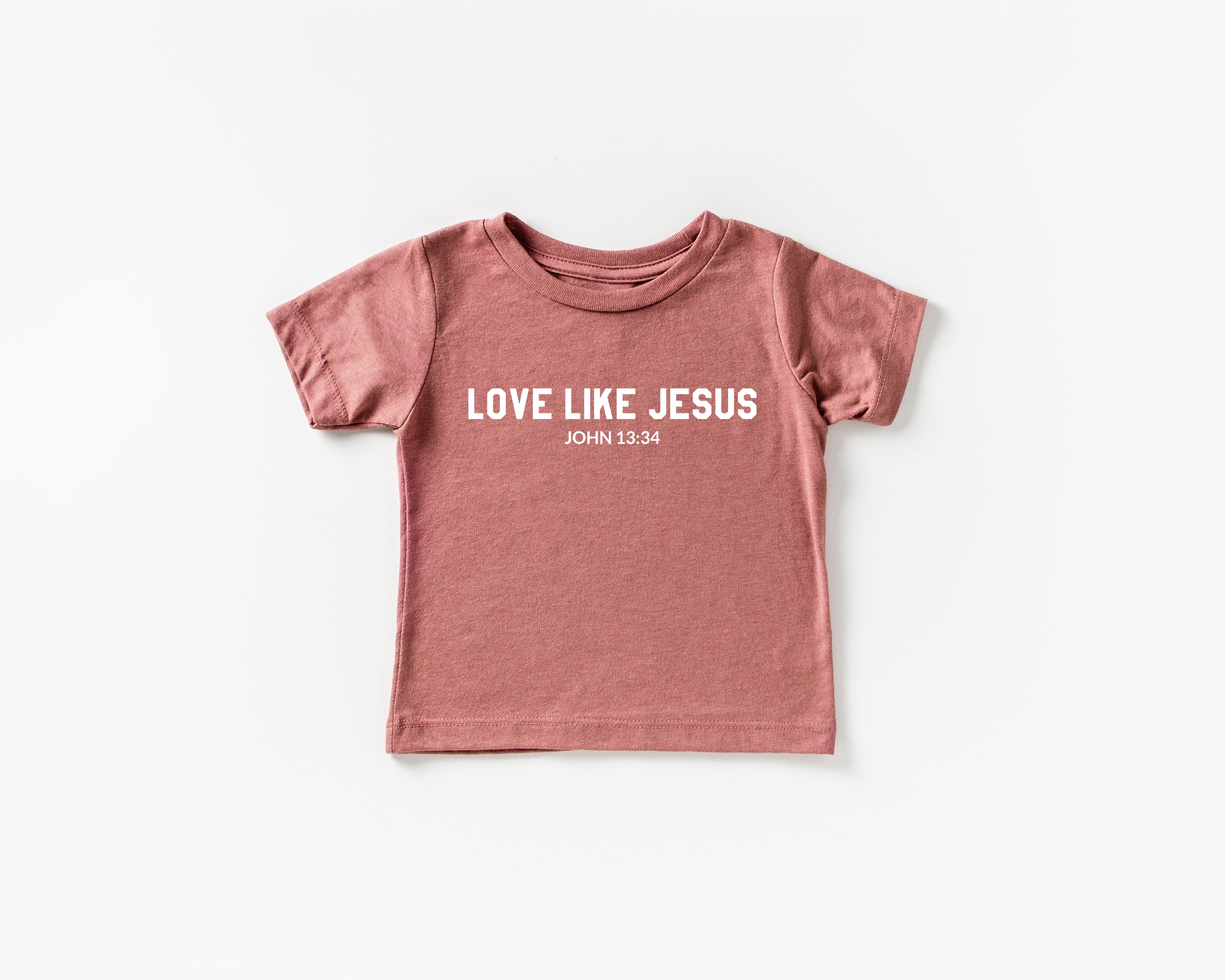 Love Like Jesus Christian Bible Baby and Toddler and Youth T shirt | Thanksgiving