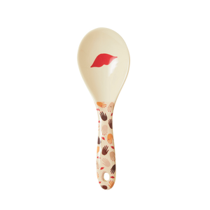 Melamine Salad Spoon - Cream | Kisses Print