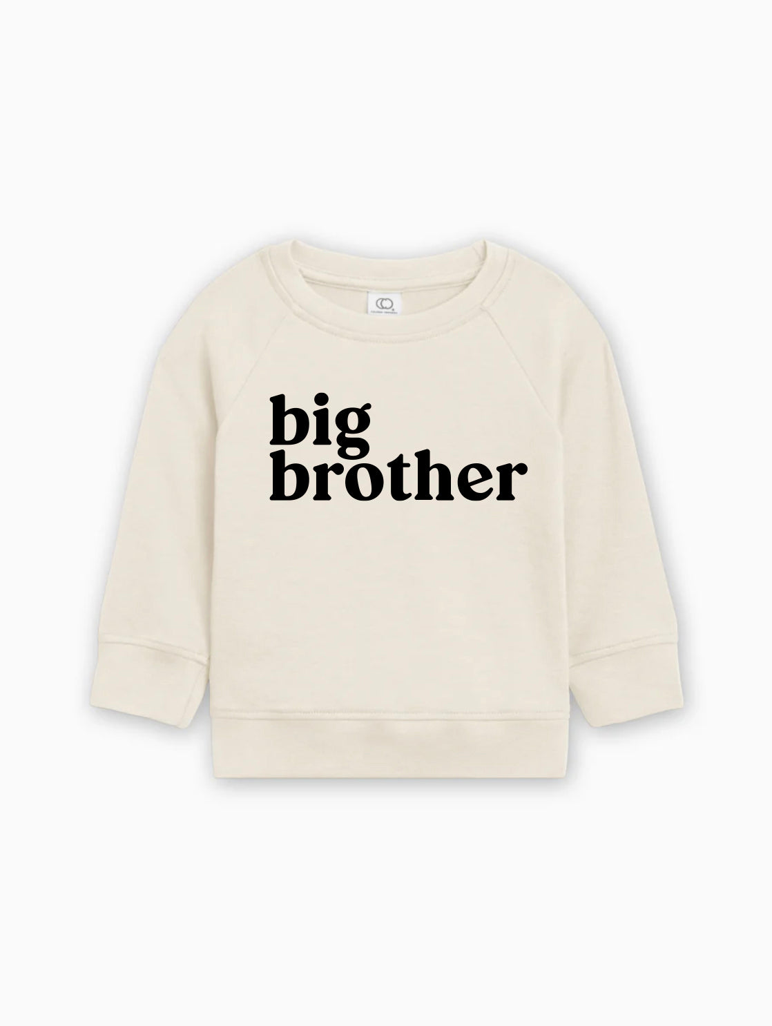 Big Bother Organic Cotton Pullover (Serif)