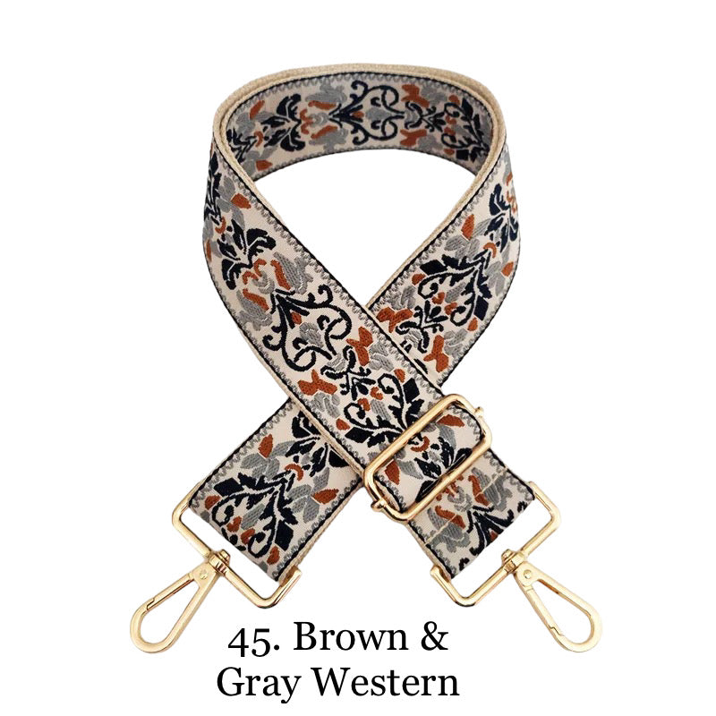 The Atlas | Zippered Sling Bag (Brown) - Pick Your Strap