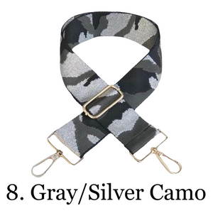 The James | Clear with Black Trim Sling Bag - Pick Your Strap