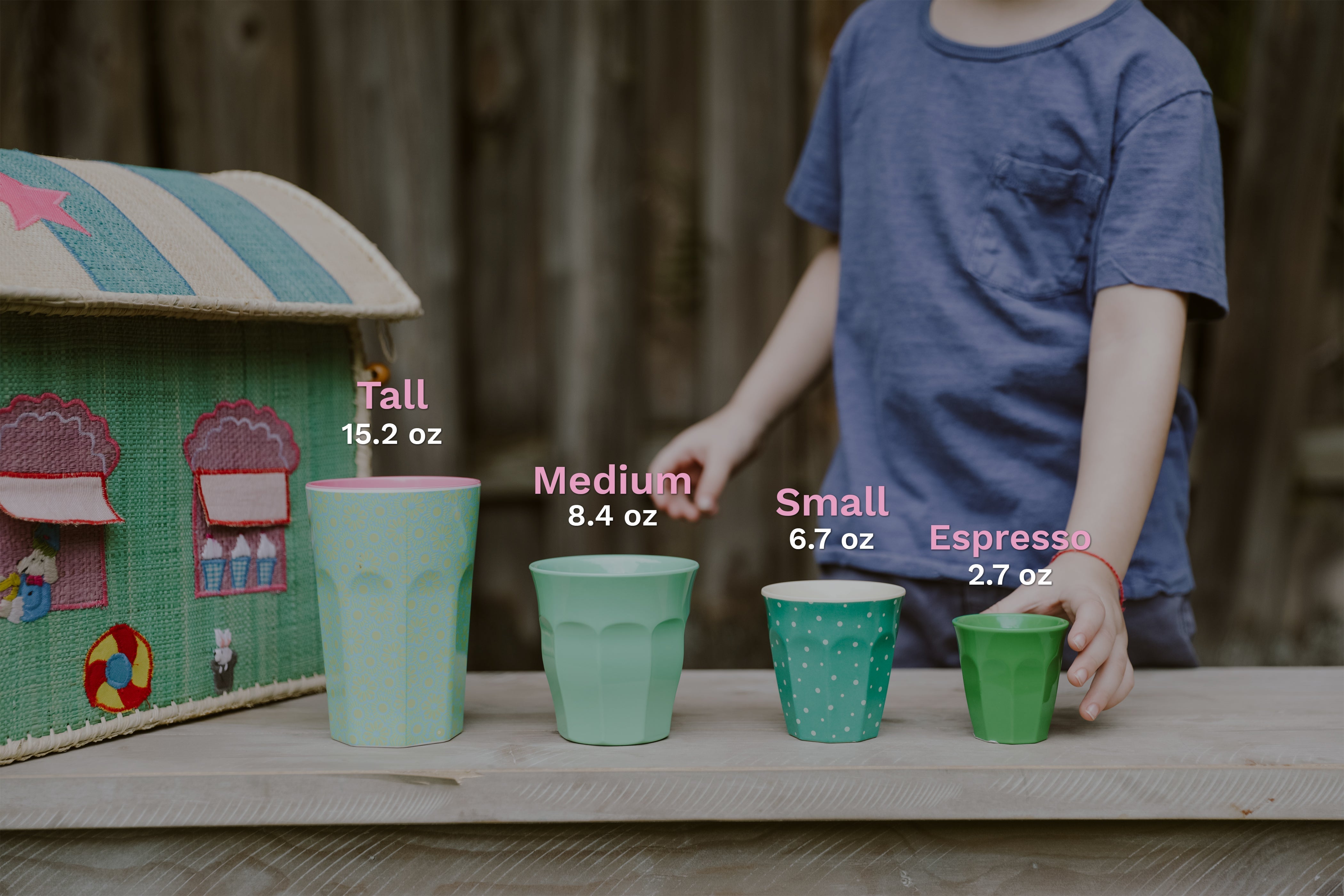 Melamine Cup - Small | Monkey Print