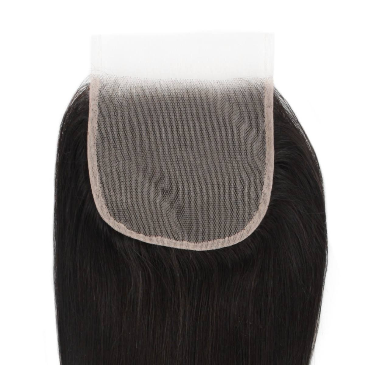 Straight 5x5 Transparent Lace Human Hair Closure