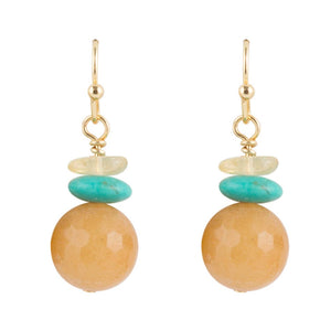 Agave Mixed Stone Earring