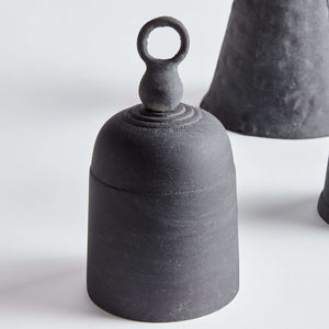 Antique Metal Bells with Weathered Zinc Finish (Set of 3)