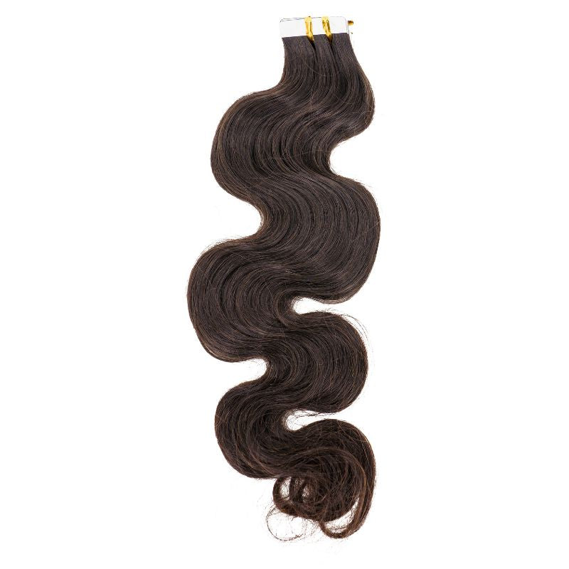 Raw Body Wave 100% Human Hair Tape In Extensions