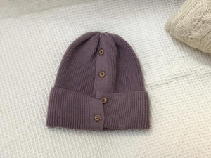 Button Up Beanie Hats