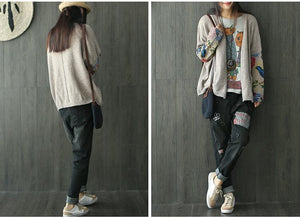 Pristine Nature Inspired Cardigan