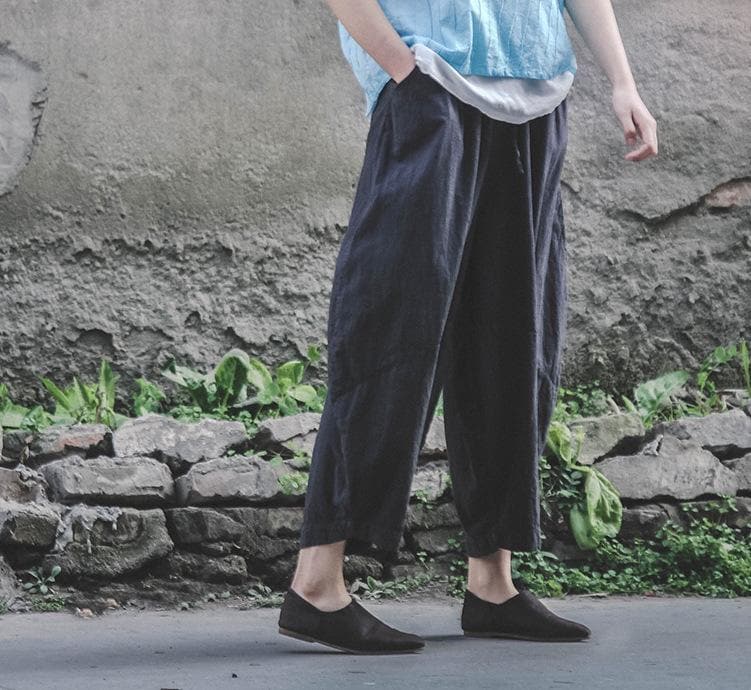 Casual Zen Linen Pants | Lotus
