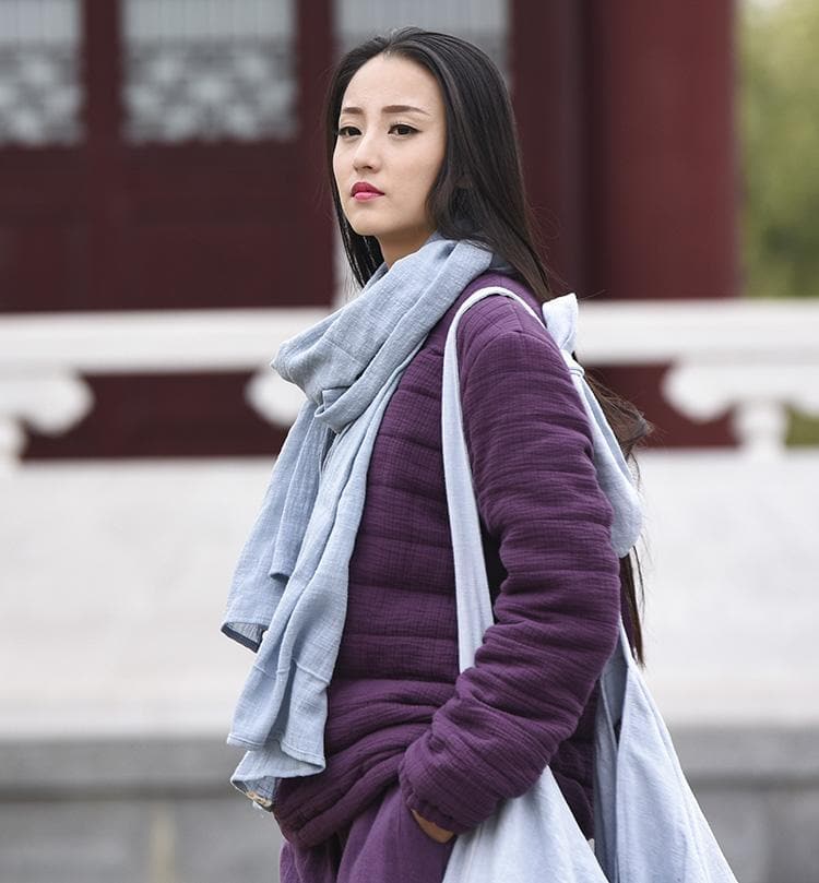 Cotton Linen Large Scarf