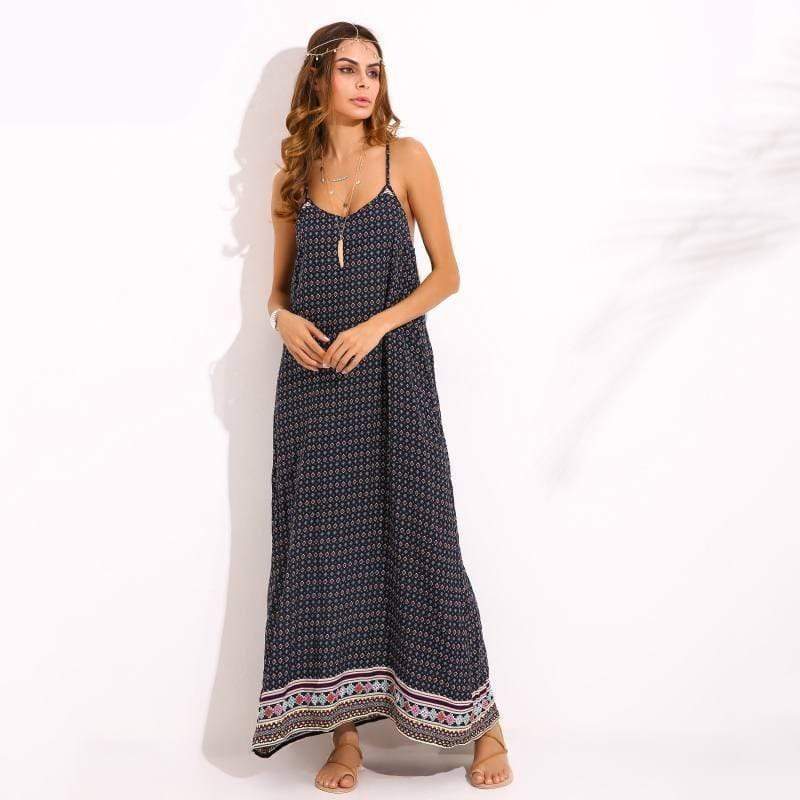 Andromeda Geometric Gypsy Dress