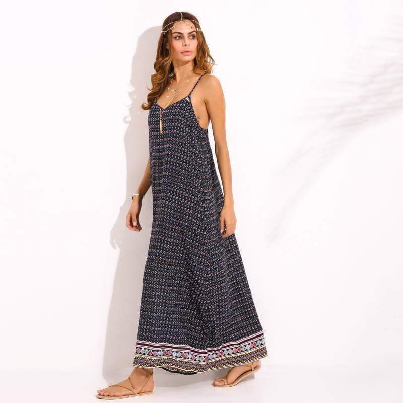 Andromeda Geometric Gypsy Dress