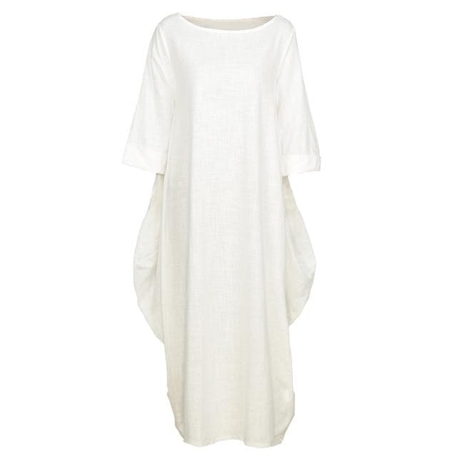 Asymmetrical Oversized Maxi Dress