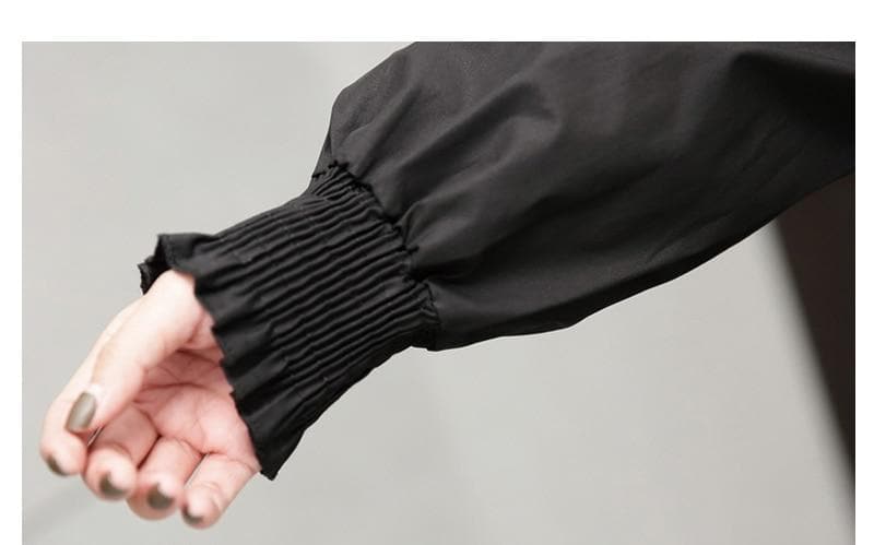 Layered Black Turtleneck Dress | Millennials