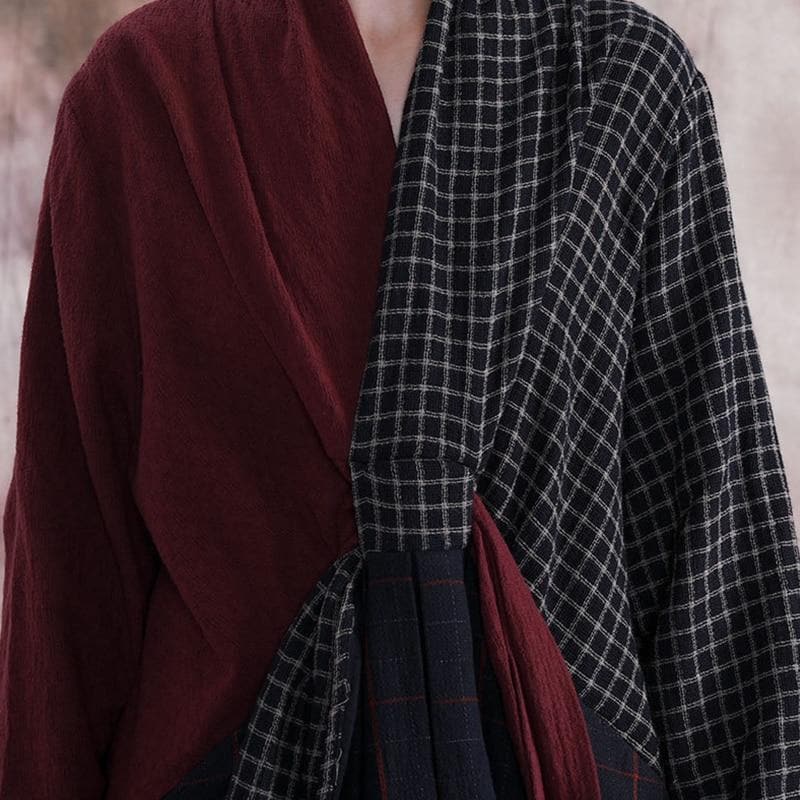 Mixed Emotions Plaid Dress | Nirvana