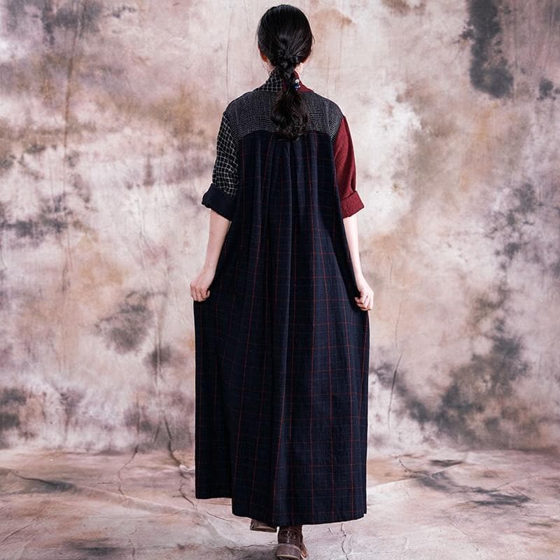 Mixed Emotions Plaid Dress | Nirvana