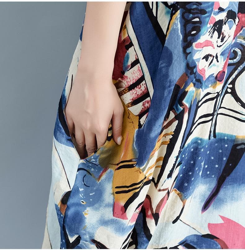 Lost Abstract Art Dress