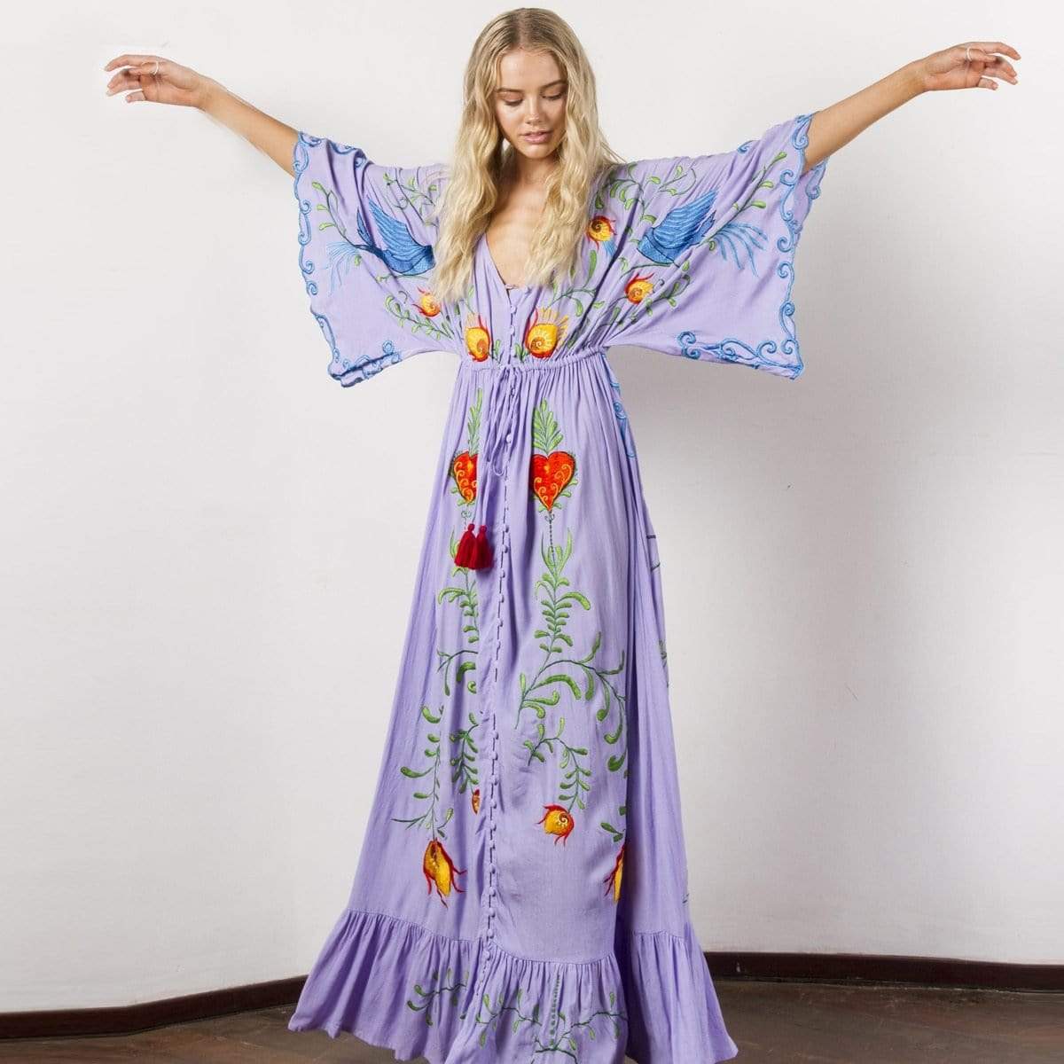 Higher Consciousness  Boho Maxi Dress