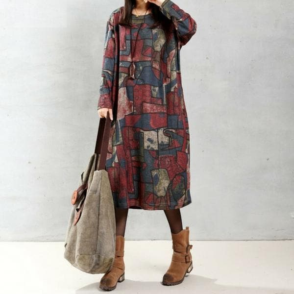 Van Gogh Art Inspired Dress