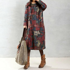 Van Gogh Art Inspired Dress