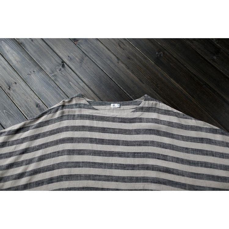 Striped Oversized Maxi Dress