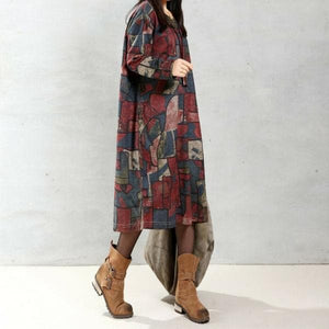 Van Gogh Art Inspired Dress
