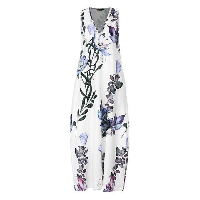 Venus Modern Boho Floral Dress