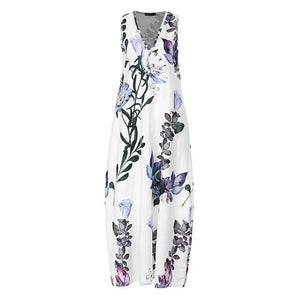 Venus Modern Boho Floral Dress