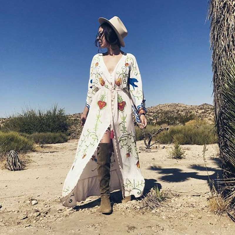 Higher Consciousness  Boho Maxi Dress