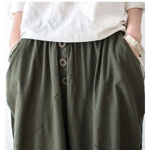 Loose Linen Trousers