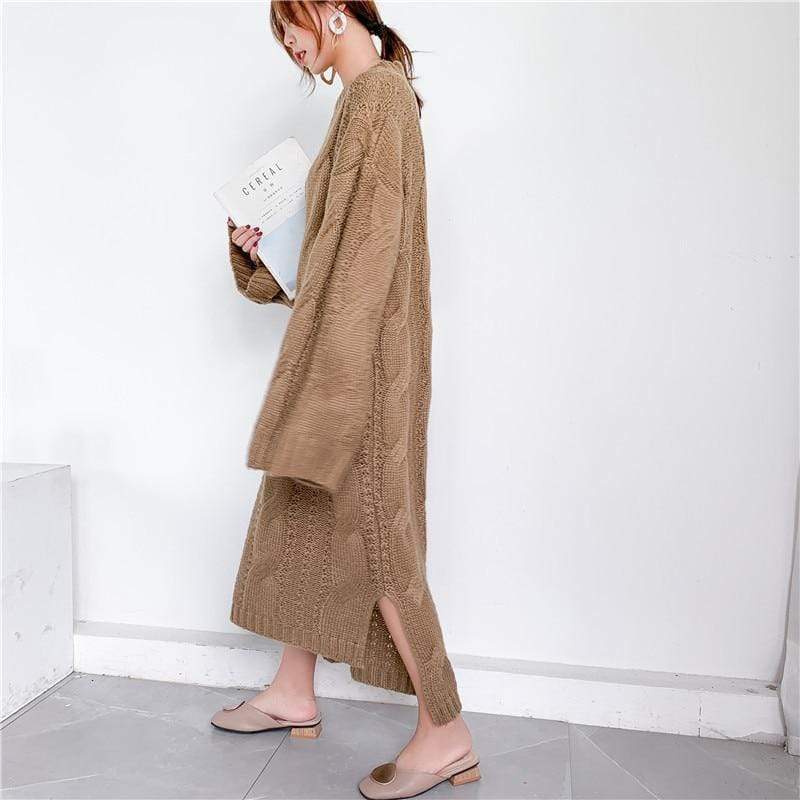 Oversized Chunky Knit Sweater