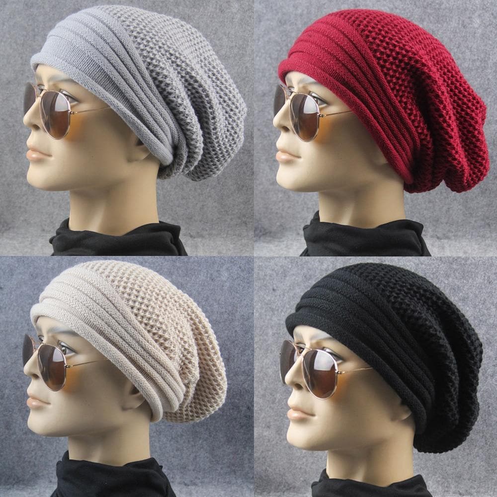 Oversized Chunky Knitted Beanies