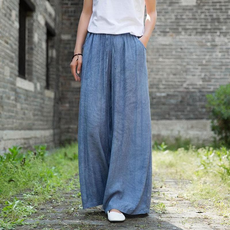 Mikayla Wide Leg Pants | Zen
